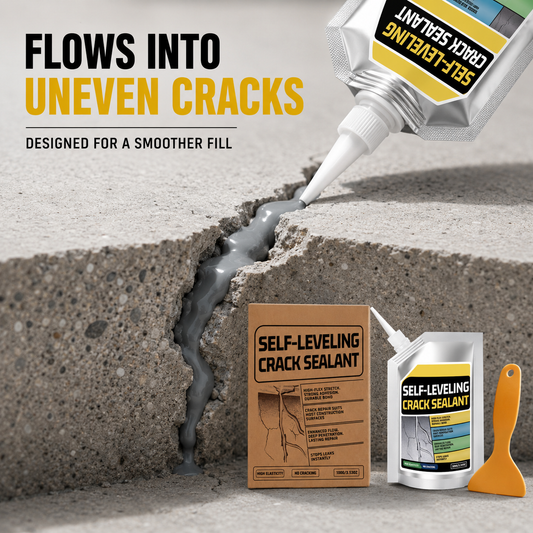 🛠️ Self Leveling Waterproof Crack Sealant 💧