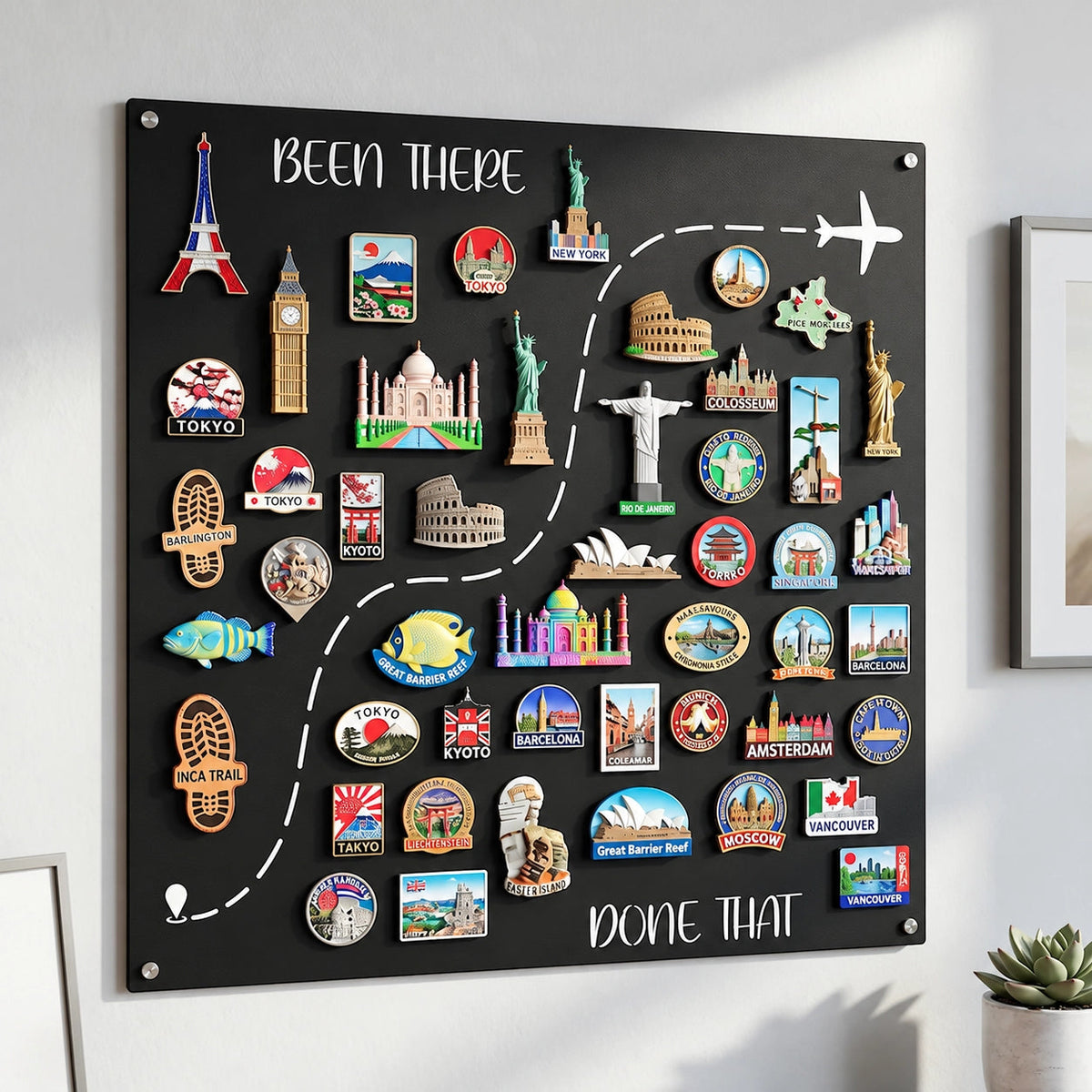 🌎✨Travel Magnet Board - 💕Every Magnet Has a Story. Every Journey Deserves a Place ↗