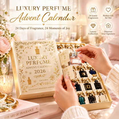 ⭐2026 Premium Luxury Perfume Advent Calendar – Acrylic Ornament Surprise Set⭐