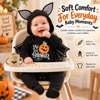 🎃🦇Baby's 1st Halloween Bat Costume Set