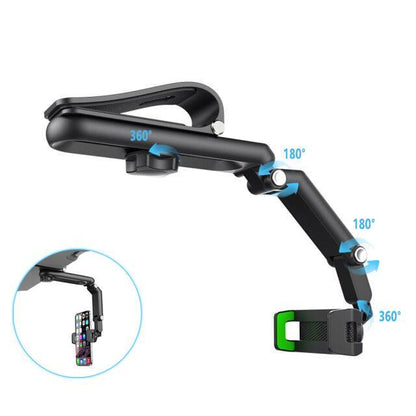🔥49% OFF📱1080° Adjustable Car Sun Visor Phone Holder