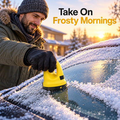 ❄️Handheld Electric Ice Scraper ⚡Quick & Easy Car Window Ice Removal