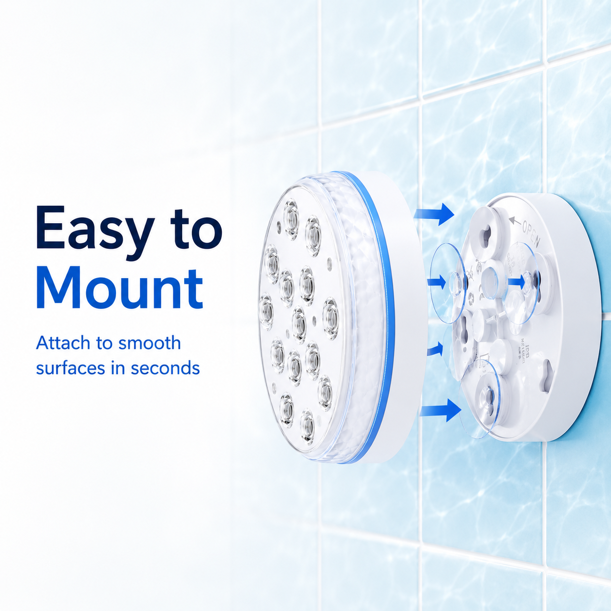Upgraded Waterproof LED Light with Remote Control
