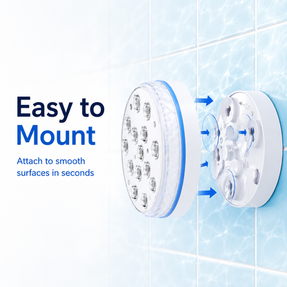 Upgraded Waterproof LED Light with Remote Control