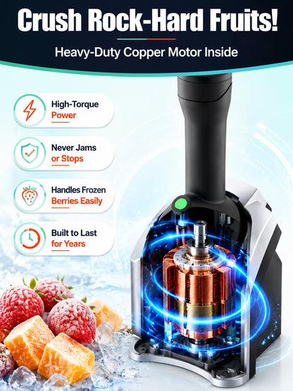 🍓 Frozen Fruit Soft Serve Maker – 110V Home Dessert Machine