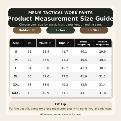 ⏳ [LAST DAY - 55% OFF] 🔥 Indestructible Men's Tactical Pants 🌲