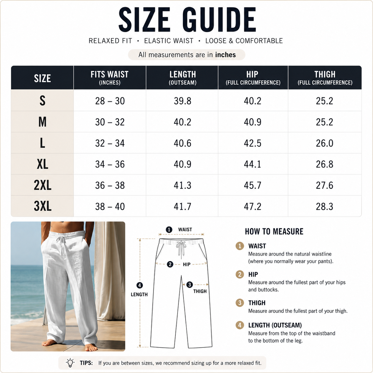 👖 Ultra-Comfort™ Men's Lightweight Casual Pants | Breathable & Stretch 🌬️