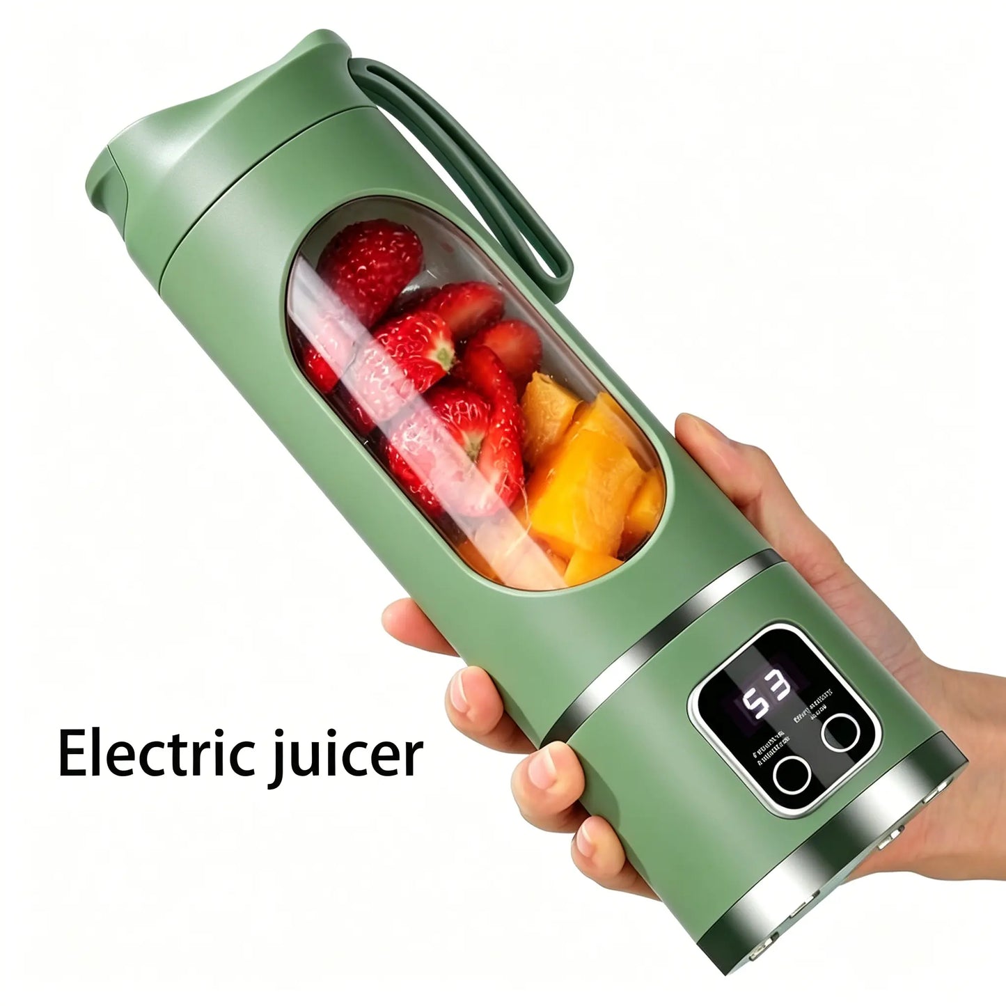 🥤 Heavy-Duty 12-Blade USB Rechargeable Portable Blender ⚡