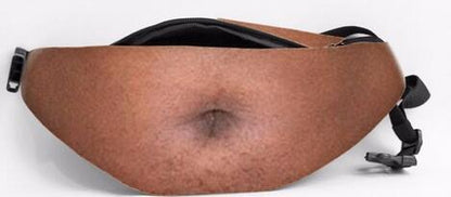 😂 3D Beer Belly Fanny Pack – Funny Waist Bag & Gag Gift 🎁