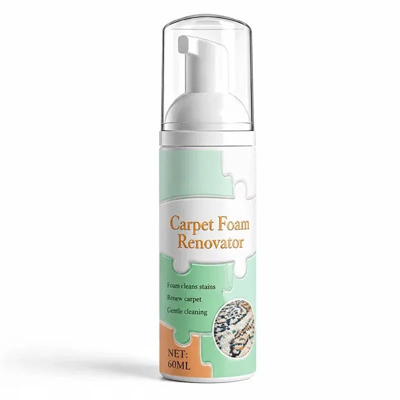 📍🔥Limited Time Promotion 49% OFF🔥Waterless Carpet Foam Stain Remover with Towel