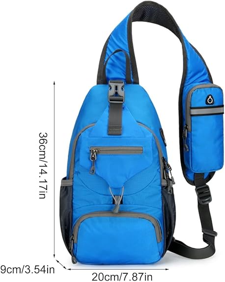 🎒 Packable Crossbody Sling Backpack – Lightweight EDC Bag for Hiking & Travel 🏔️