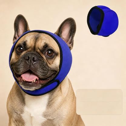 🐶 Dog Calming Hoodie & Waterproof Earmuff - Anxiety Relief Headwear 🎧