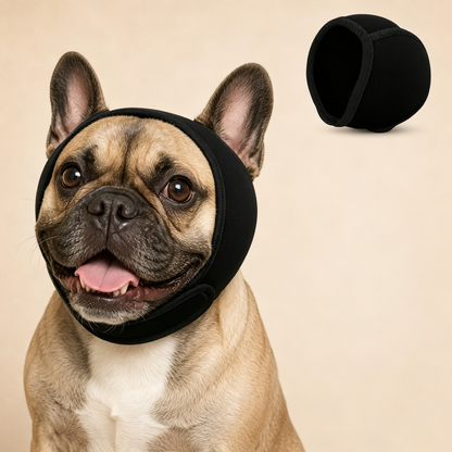🐶 Dog Calming Hoodie & Waterproof Earmuff - Anxiety Relief Headwear 🎧
