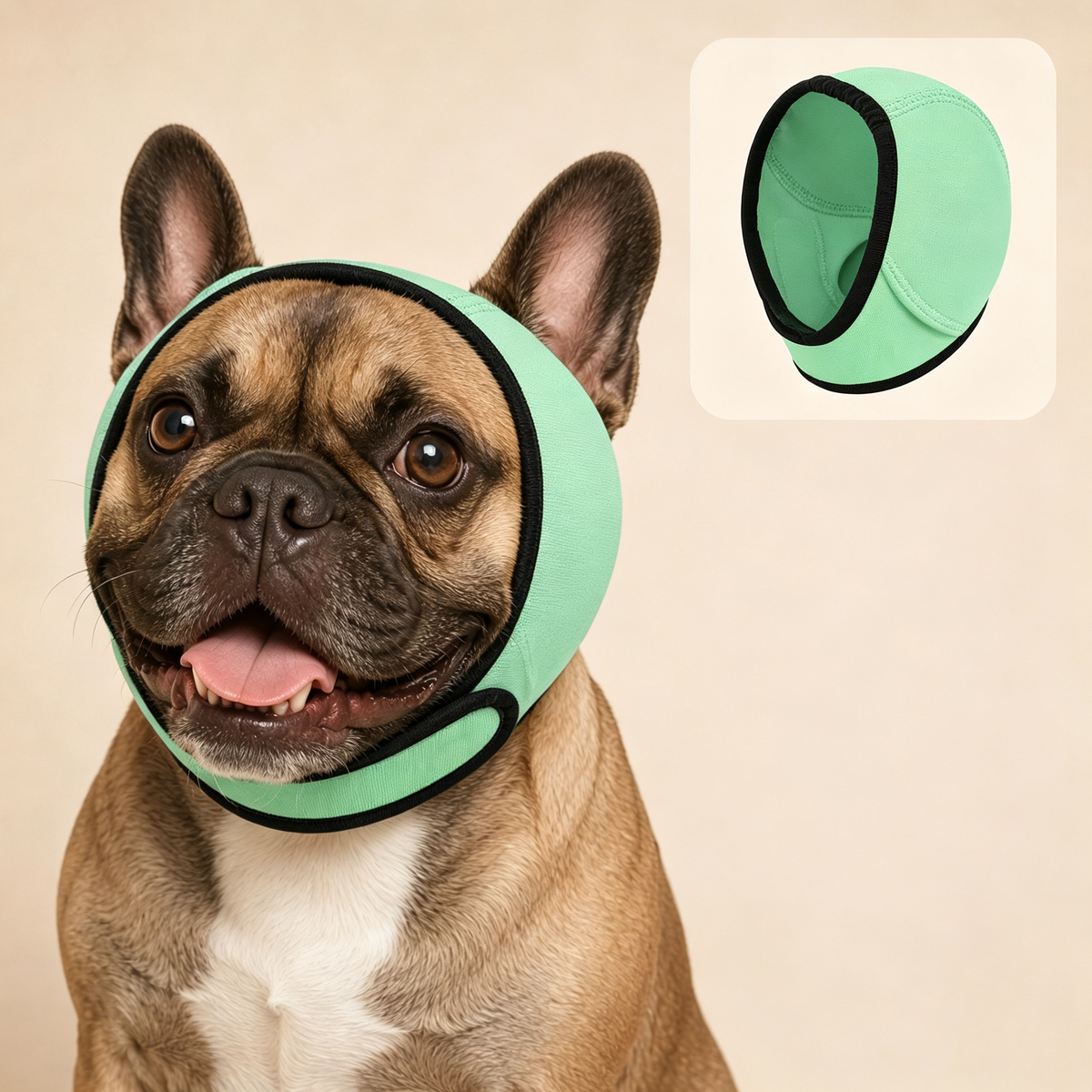 🐶 Dog Calming Hoodie & Waterproof Earmuff - Anxiety Relief Headwear 🎧