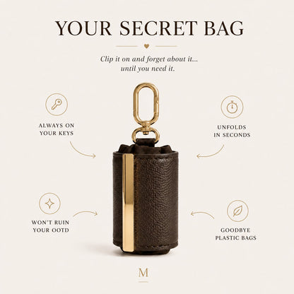 💞50K+ SOLD!🔥Secret Carry Foldable Tote Charm Bag👜