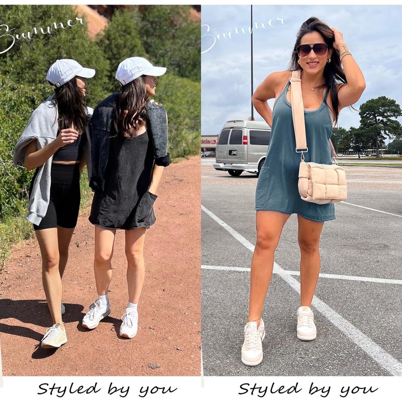 🔥 Last Day 55% OFF –  The Most Practical Summer Dress - Breathable Cotton 2-in-1 Dress with Tummy Control