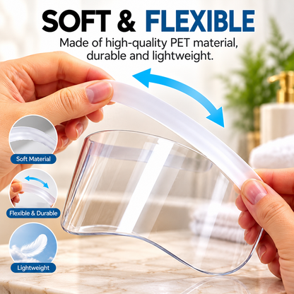 ✨Buy 1 Get 1 Free 👁️25-Pack Lash Extension Shower Shields – Clear Peel & Stick Splash Protectors🚿