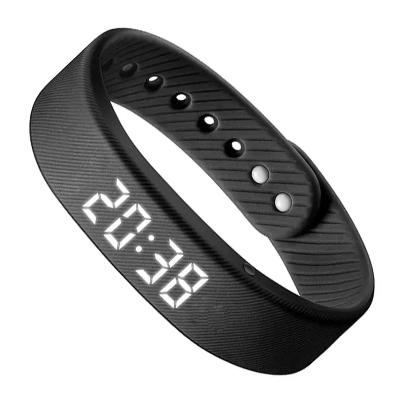 ⚡ 50% OFF – USB Rechargeable Fitness Tracker & Silent Alarm