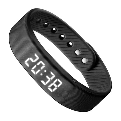 ⚡ 50% OFF – USB Rechargeable Fitness Tracker & Silent Alarm
