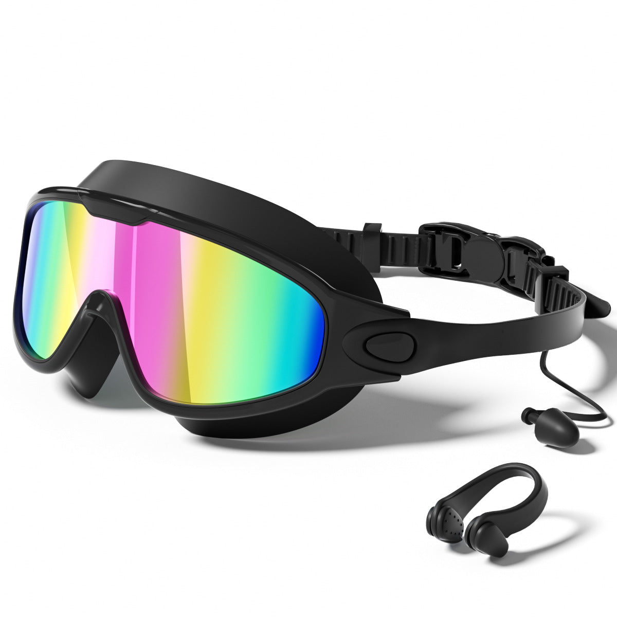 🌊 Anti-Fog UV400 Swim Goggles – No-Leak Wide View Comfort for Adults 🏊‍♂️✨