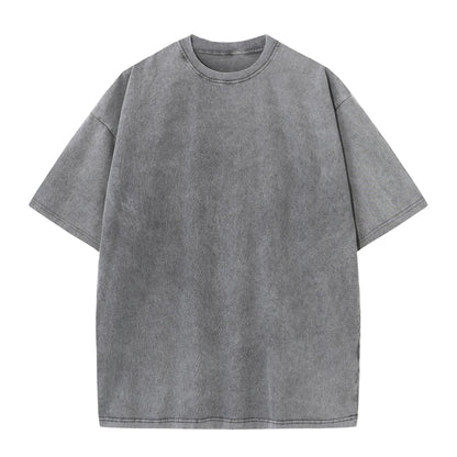 👕 Vintage Oversized Cotton Streetwear T-Shirt – Relaxed Fit Gym Pump Cover Tee ✨
