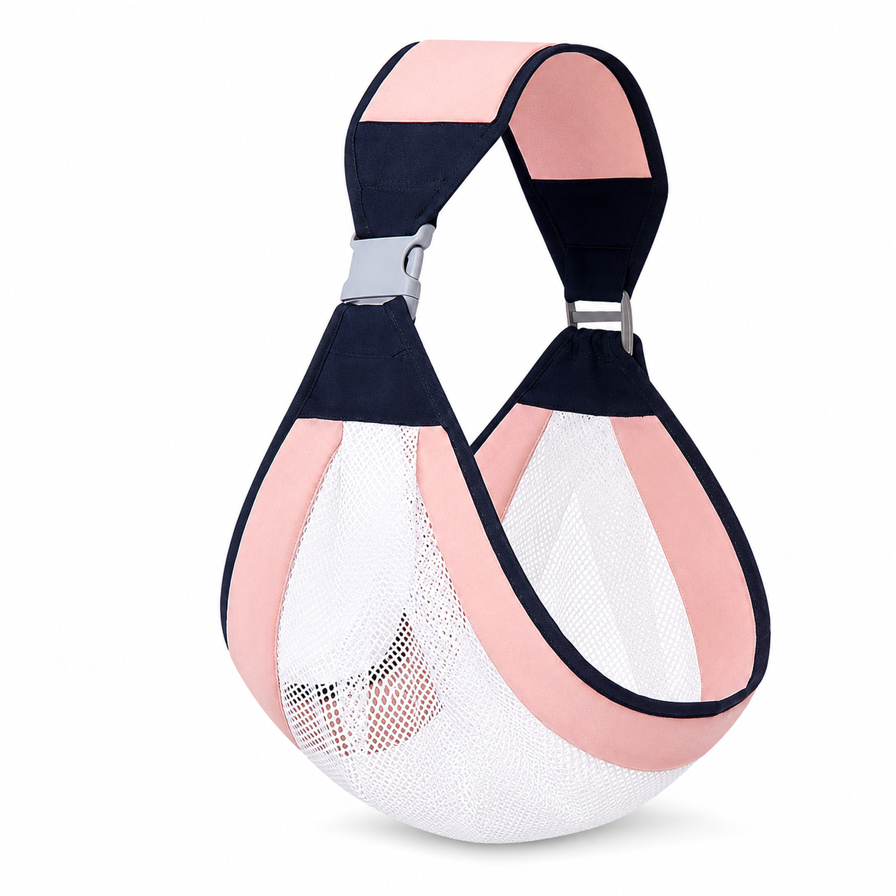 👶 Ergonomic Breathable Baby Sling Carrier with Padded Strap 🌟