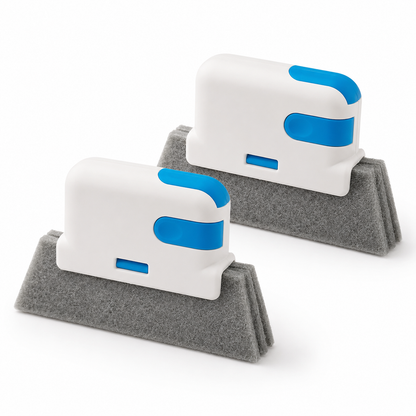 🪟 3-in-1 Window Track Cleaning Tool with Power Grip Handle 🧼