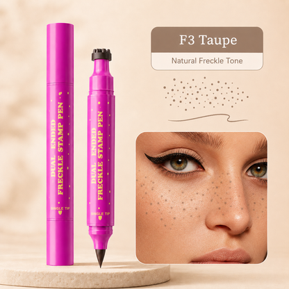 ✨ Dual-Ended Freckle Stamp Pen – Natural Faux Freckles & Beauty Marks in Seconds