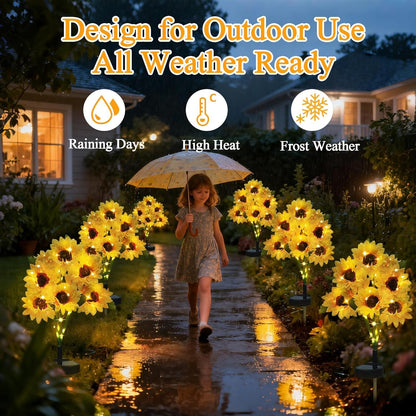 🌻Mother's Day Sale 49% OFF- 🌞Solar LED Sunflower Garden Lights