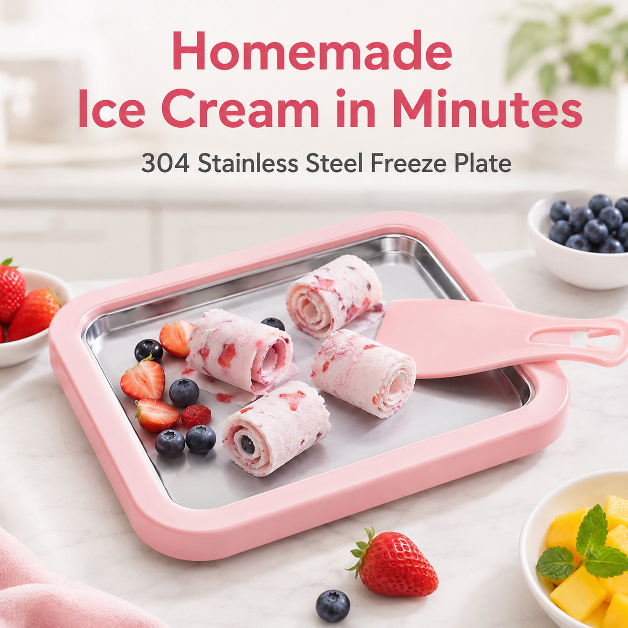 Manual Mini Ice Cream Maker