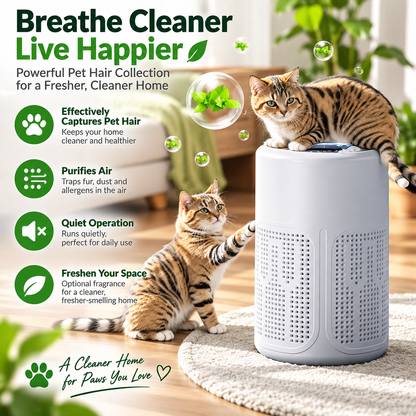 🍃 Large Area Home Air Purifier – Multi-Layer HEPA Filter & Quiet Operation 🌬️