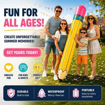 Giant Inflatable Pencils, Colorful Inflatable Crayons