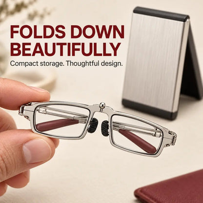 👓 Pocket-Sized Reading Glasses – Foldable, Compact & Easy to Carry