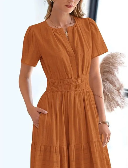 💃FLASH SALE💖 Women’s Flowy Maxi Dress with Pockets