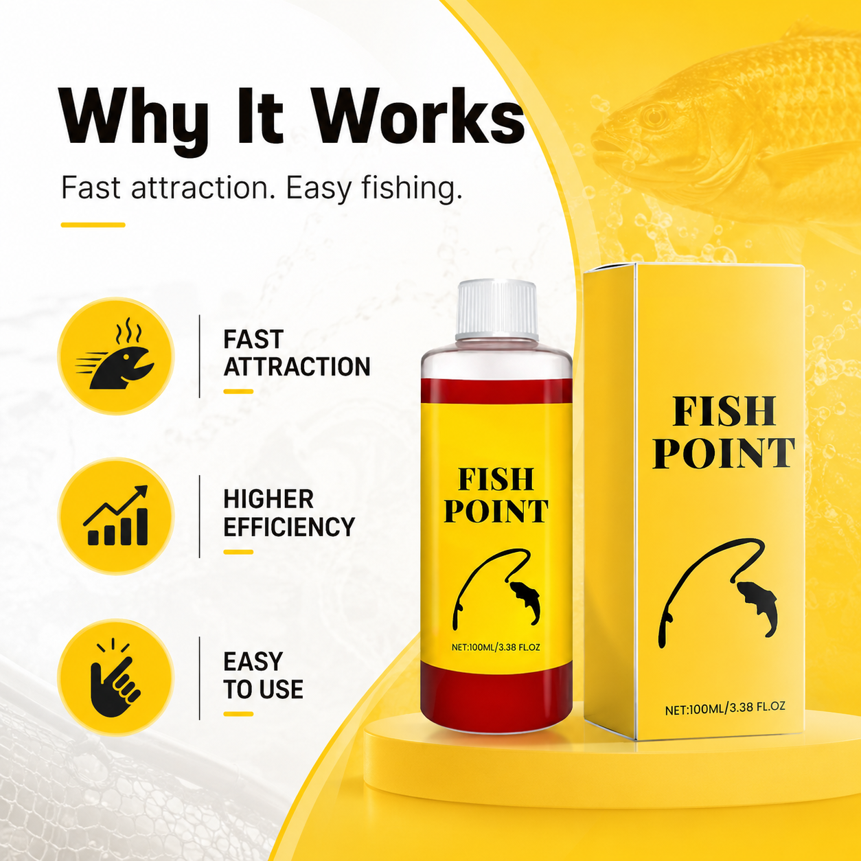 🎣 Powerful Fish Attractant Liquid Bait