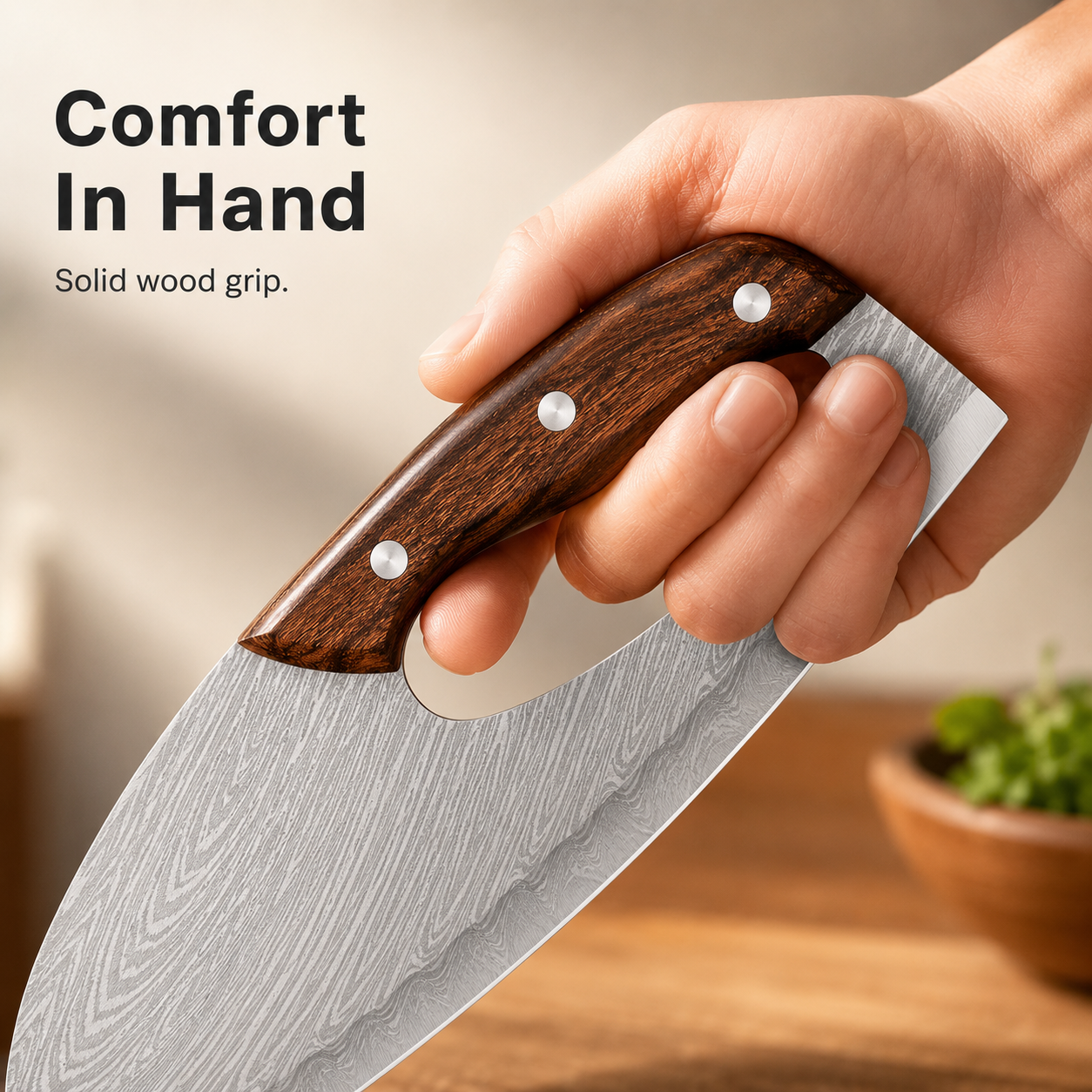 🔪 Heavy-Duty Cleaver Knife for Everyday Prep🔥