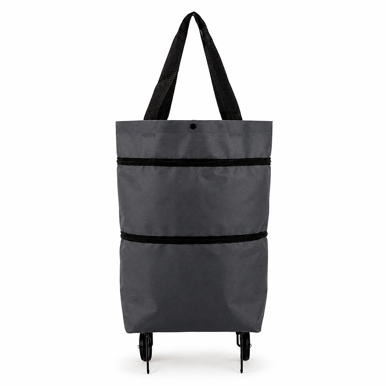 🛒 Foldable 2-in-1 Shopping Cart Bag with Wheels 🛍️