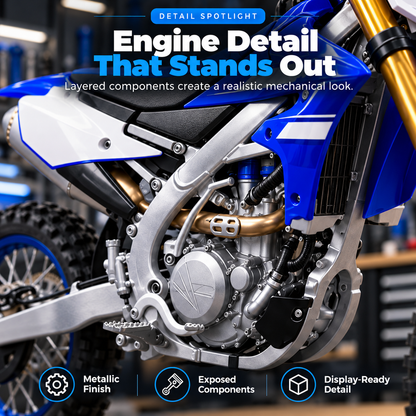 🏁 DIY Motocross Dirt Bike Model Kit 🏍️ Build Your Own Off-Road Legend!