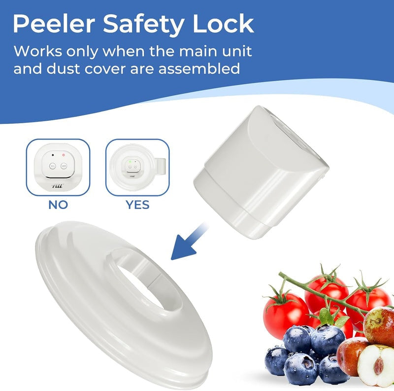 🔥 LAST DAY: 50% OFF & FREE SHIPPING ✈️🍎 Universal Automatic Fruit Peeler – Smart Kitchen Gadget For Effortless Peeling