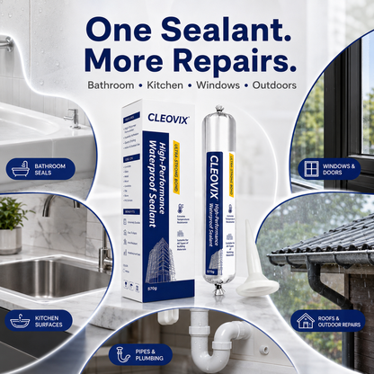 💧 High-Performance Elastic Waterproof Sealant for Leaks & Gaps (570g) 🛡️