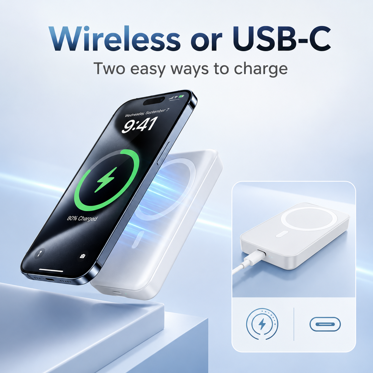 ⚡ Snap & Charge Power Bank