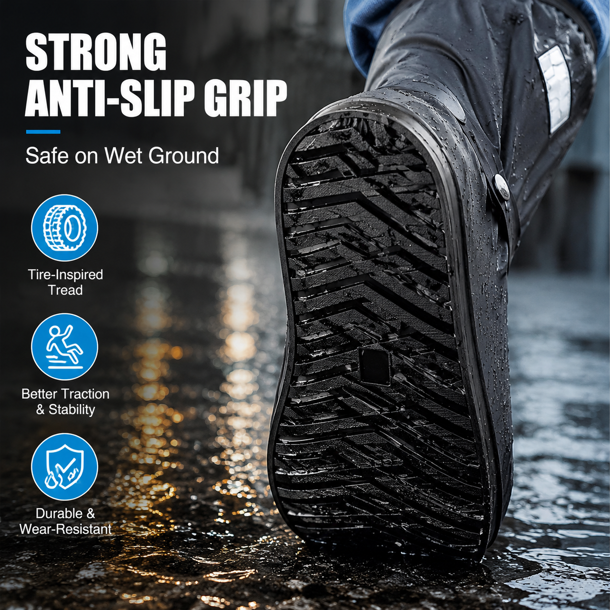 🔥 50K+ Sold | ☔Waterproof Shoe Covers That Keep Shoes Dry & Spotless