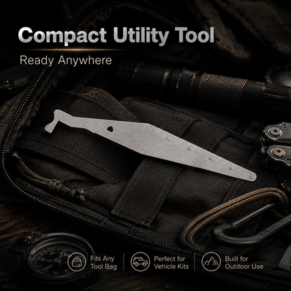 ⚡ Compact Emergency Rescue Wedge & Gap Utility Tool for Toolkits