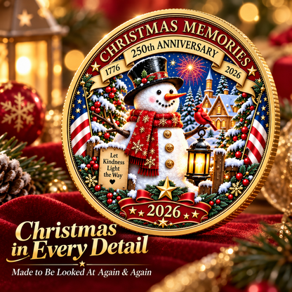 🎄 2026 Christmas 250th Anniversary Commemorative Collectible Keepsake ⭐