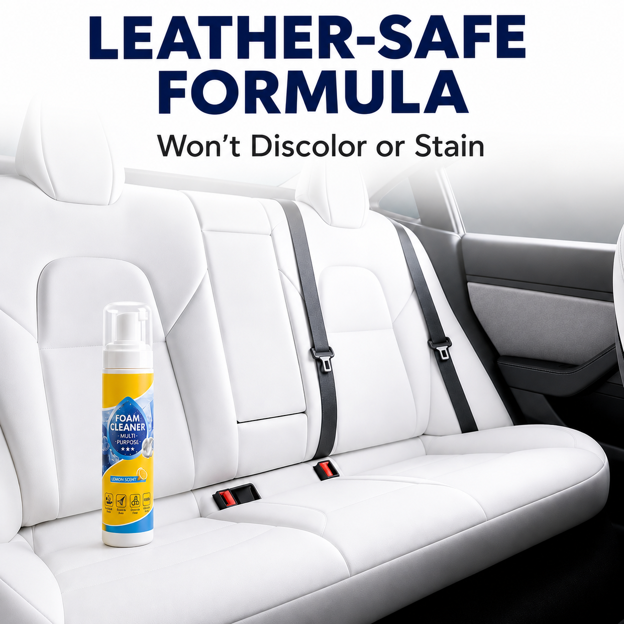 🫧 4-in-1 Multi-Enzyme Foam Cleaner - Instant Stain Remover 🚗