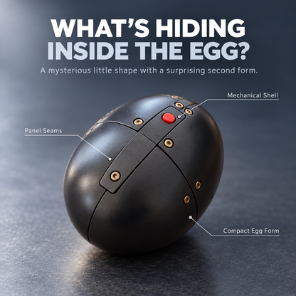 🥚🐉 DragonMorph™ Transforming Dragon Egg – 2-in-1 Mechanical Dragon Toy & Collectible