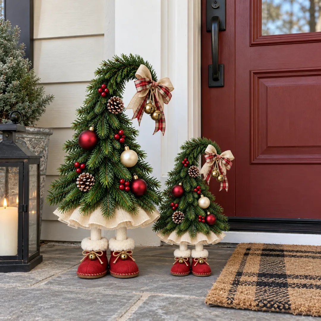 ✨Whimsical Christmas Elf Tree Decor—A Charming Tree🎄
