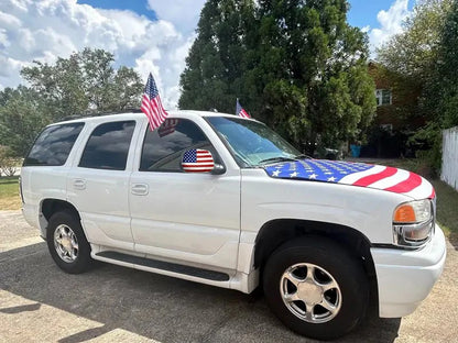 🎉4th Of July Flash Sale 65K+🔥American Car Hood Flag🦅No Glue No Tools🚗 Install in 1 Minute