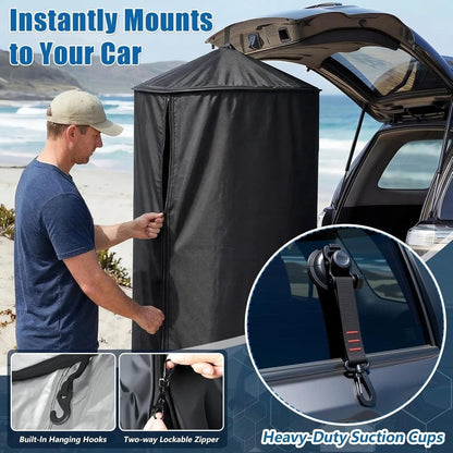 🚙 Portable Privacy Tent – Outdoor Changing & Shower Shelter