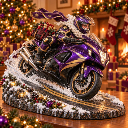 ⭐🏍️ Santa’s Ride Home – Christmas Motorcycle Keepsake Collection💨